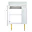 Meuble-lavabo élégant avec rangement abondant et design gracieux-484819963