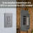 1-Gang Single Outlet Wall Plate-122430762