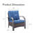 Bobra Patio Wicker Outdoor Club Chair with Cushions(Set of 2)-1108403598