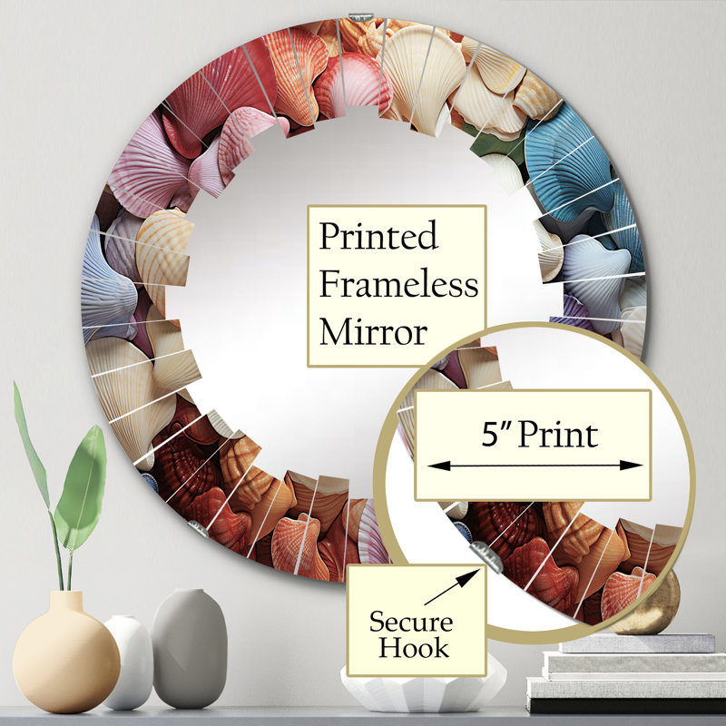 Miroir mural Weasner, 24 po x 24 po