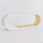 Facet Console-Gold Leaf
