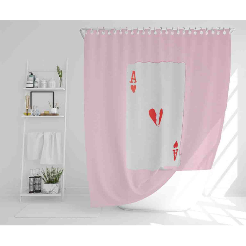 Mura 13 Piece Polyester Shower Curtain Set