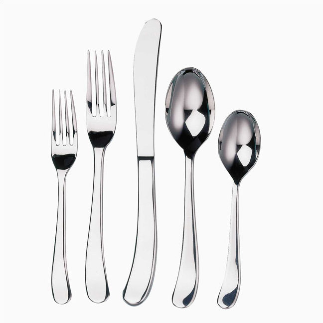 Ensemble de couverts en acier inoxydable 18/10 45 pièces, service pour 8 Seidl