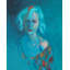 Teal Girl Painting by Ryan Brown-64285858