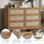 133.9 cm W Chest of 6 Drawers