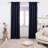 Blackout Rod Pocket Thermal Insulated Curtains (Set of 2)-488150877-488150835