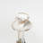 Vintage Metal Candle Holder With Distressed White Finish And Elegant Floral Details For Rustic Home Decor-1747031288