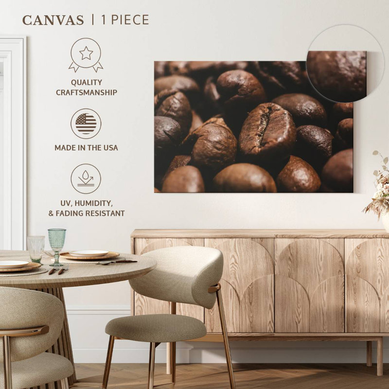 Grains de café torréfiés biologiques Yarlin, H 32 po x l 48 po