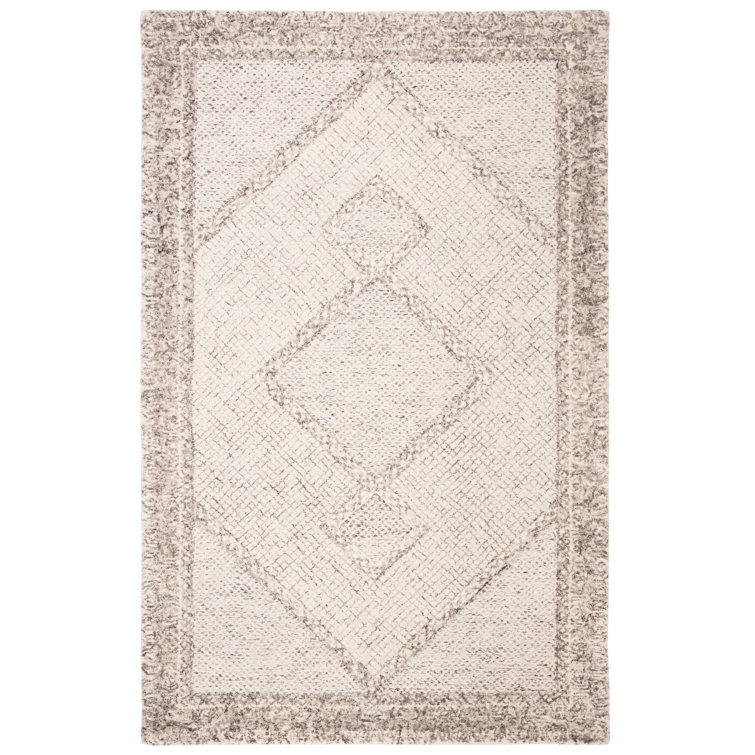 Conroy Hand Tufted Wool Geometric Rug