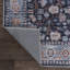 Tapis noir / bleu Sarok All-Over Persan-1523423023