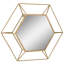 Miroir mural Hexagon