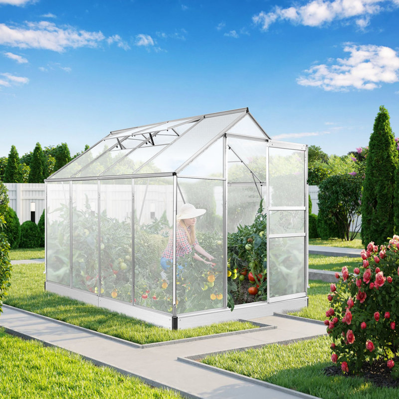 6' W X 8' D Greenhouse