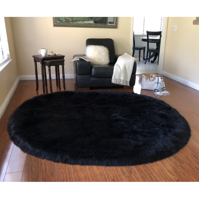 Wiesner Performance Faux Sheepskin Washable Indoor Rug