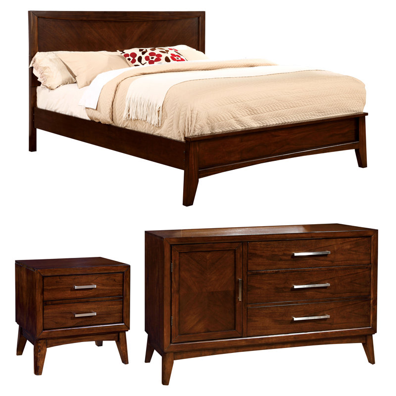 Dionn Solid Wood Piece Bedroom Set