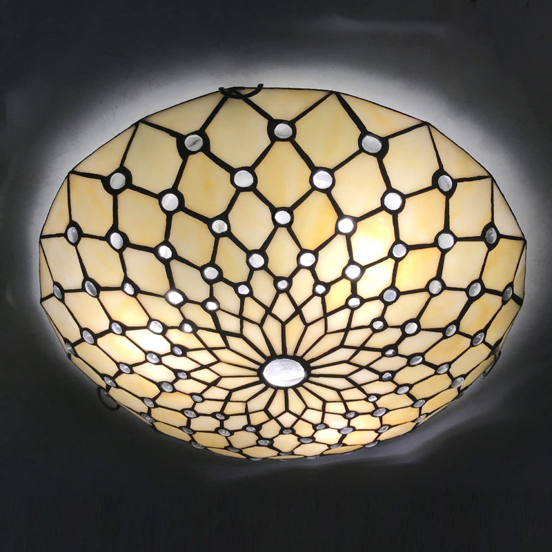 Latifah Glass Flush Mount
