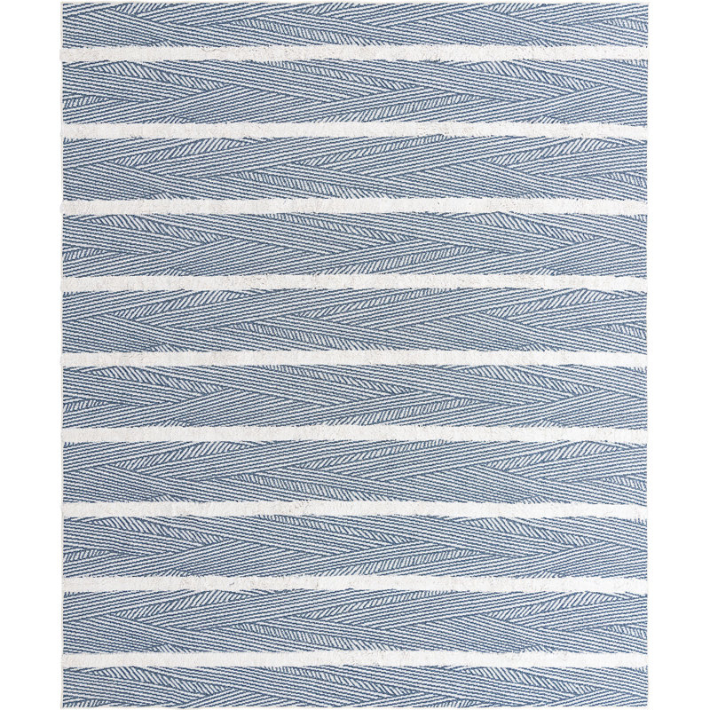 Eiryn Cotton Abstract Indoor Rug, Rectangle 8'3" x 10'