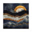 Metallic Mountains by Space Frog Designs - Wrapped Canvas Print-257260100