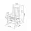 Chaises berçantes d'extérieur pour patio-1491577160