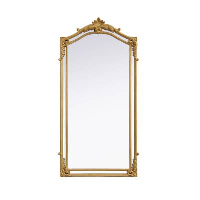 Madeline Traditional Mirror in Gold Leaf