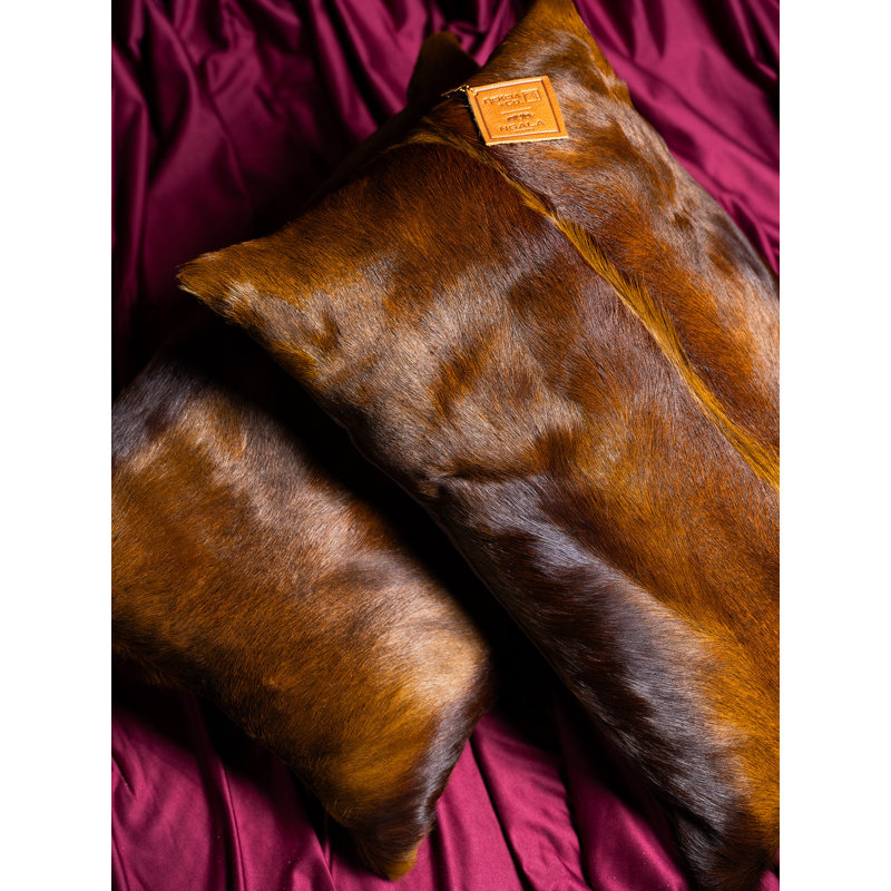 Kinshasha - Springok Pillow, Brown/Chocolate