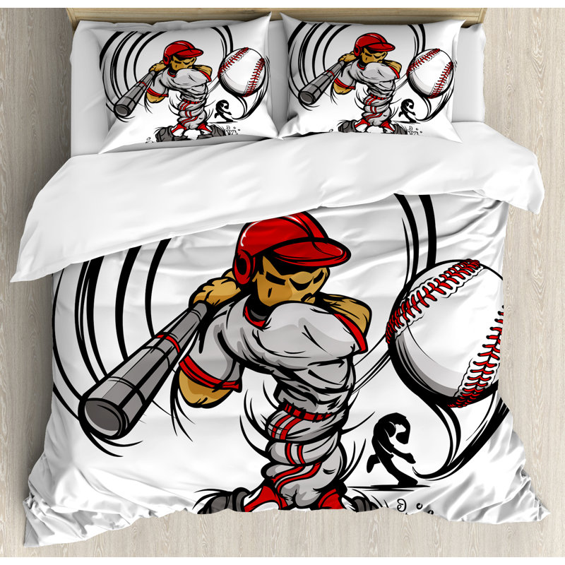 Teen Room Modern & Contemporary Polyester Duvet Cover, King Duvet Cover + 2 King Shams