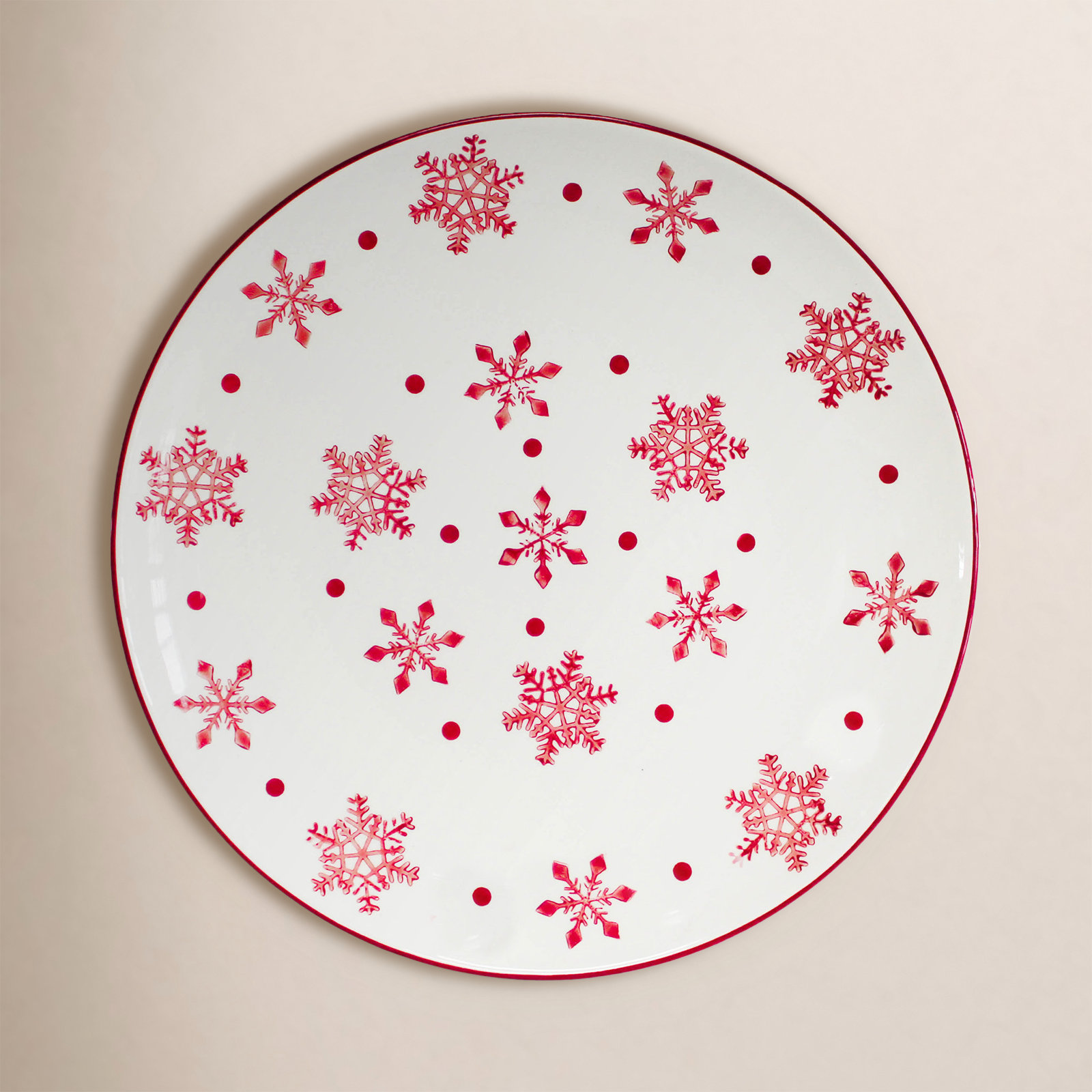 Winterfest Round Platter