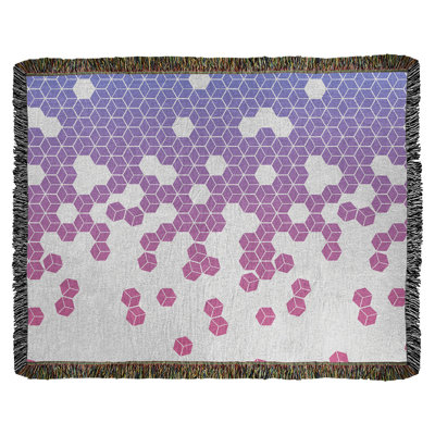 Couverture en coton tissé Katelyn Elizabeth