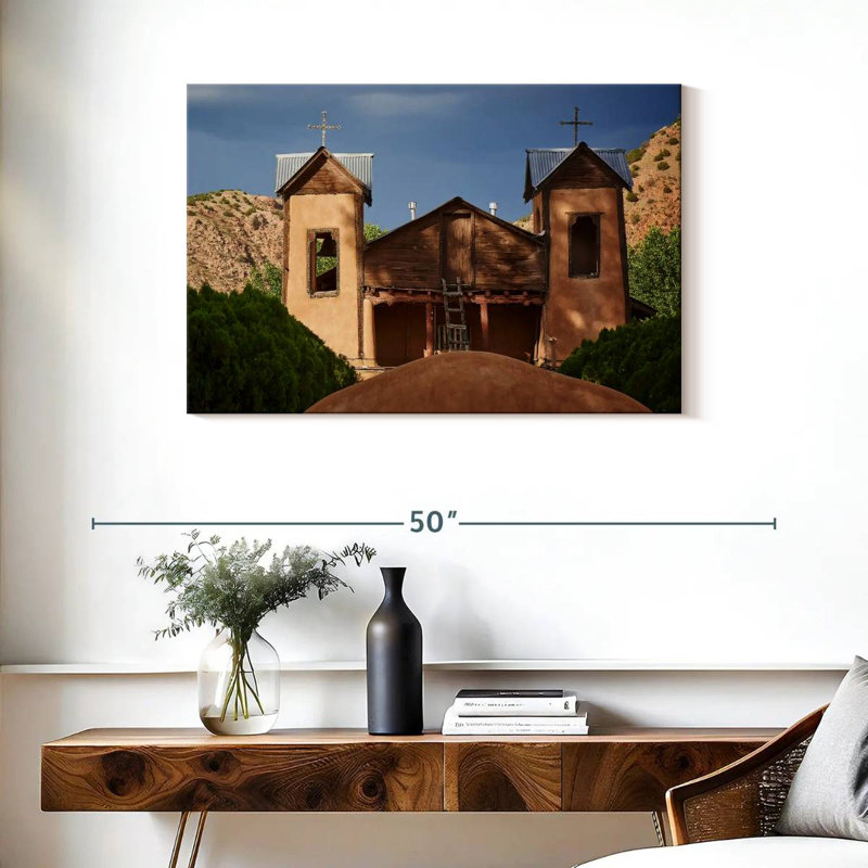 El Santuario De Chimayo, H 24 po x l 36 po