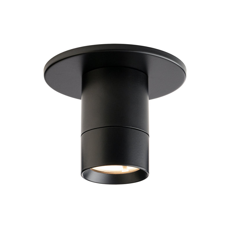 Twist-N-Lite Outdoor/Indoor Dimmable LED Mini Flush Mount, Color Temperatures Switchable (2700K-3000K-3500K-4000K-5000K) 