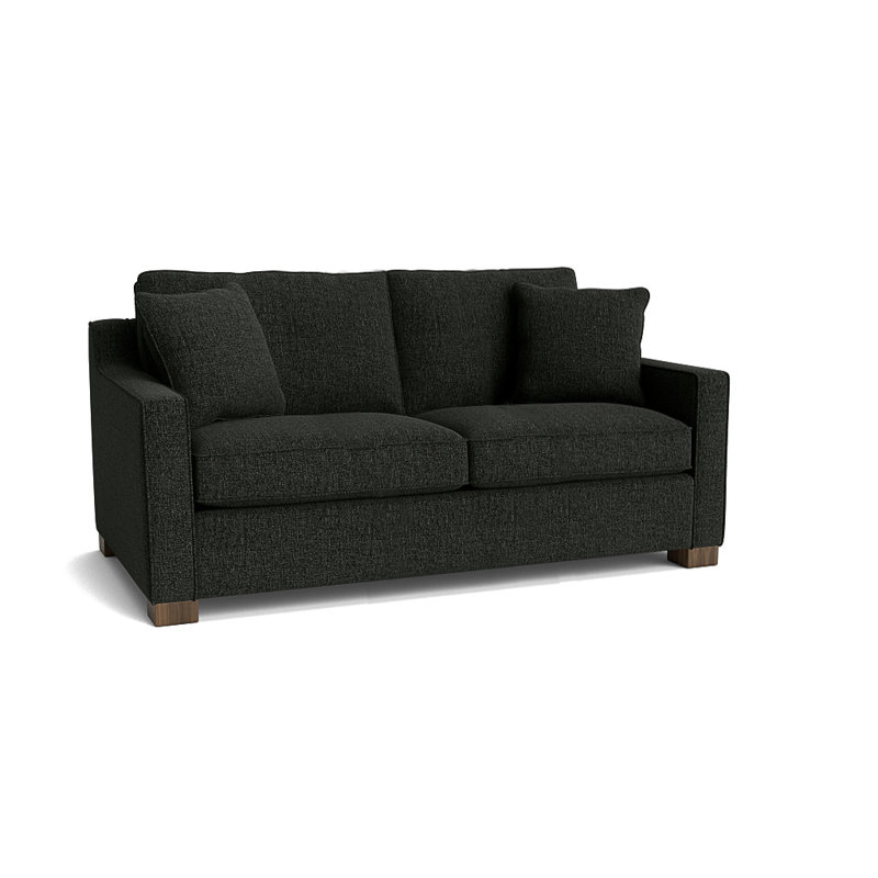 Aceyon Upholstered 71'' Sofa, Walnut, Giovanna Pewter