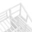 Lit mezzanine simple TG en métal avec bureau, port USB, armoire, tablette réglable, mezzanine haute pour enfants, adolescents, adultes