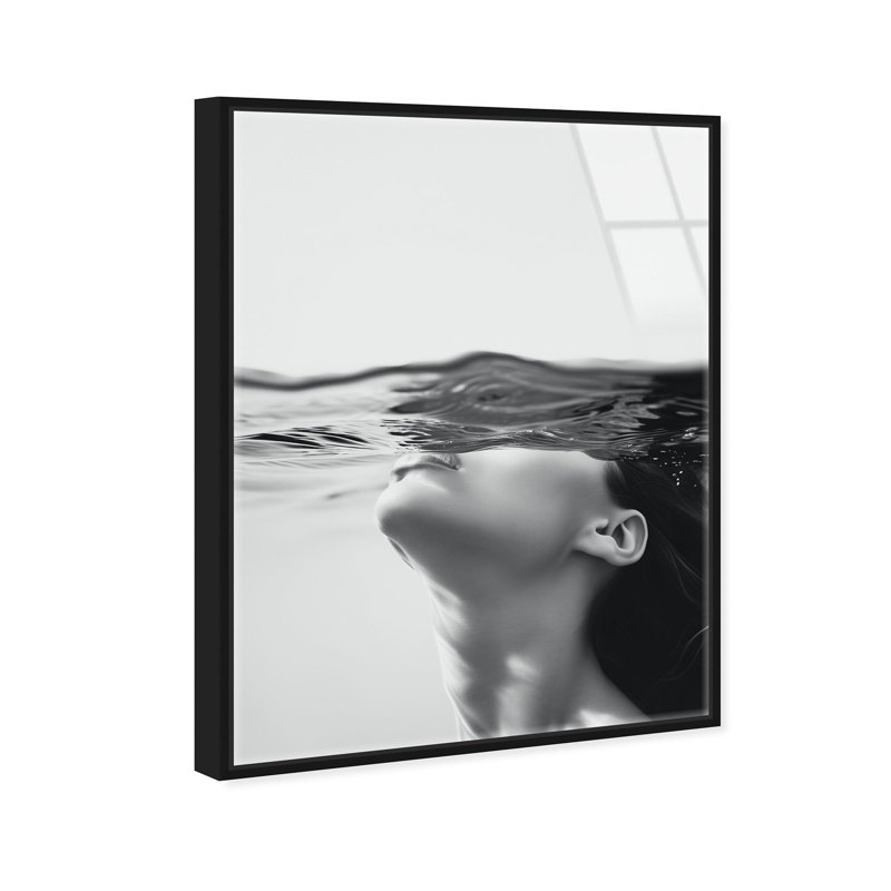 Breathe II Nautical Framed Acrylic by Oliver Gal, 25" H x 21" W