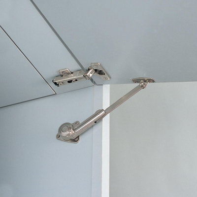 Sugatsune Stay (Left) - NSDX-35LK, Nickel Finish