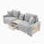Grey Chenille is out of stock selected