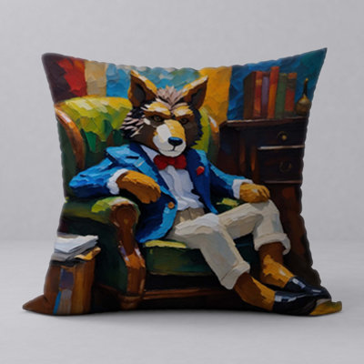 Reversible Throw Pillow
