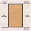 Tapis en jute naturel / noir Locklin Farmhouse Cottage-1688142023