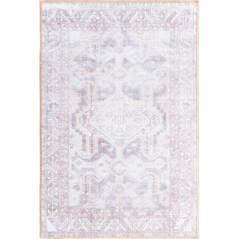 Mcclamma Chenille Oriental Indoor Rug, Rectangle 3'6" x 5'6"