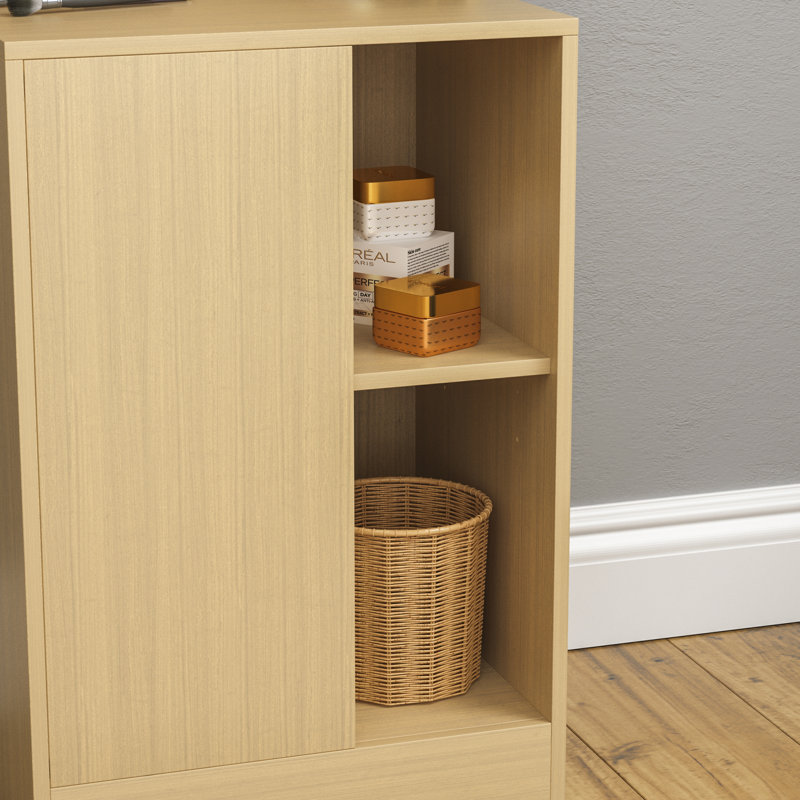 Muskoka Dressing Table with Mirror, Pine