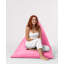 Fauteuil à billes de qualité supérieure, rose uni, 57,1 x 13,8 x 35,4 pouces | 100% polyester, tissu imperméable | 100% mousse de styromousse originale, capacité de 440 lb | Conception moderne pour le divertissement et la détente en plein air-1677986454