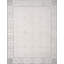 Castile Oriental Area Rug in Ivory/Silver/Platinum-3544074