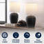 Lampe de table à DEL 16,75 po Hugo-2103611619