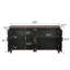 Buffet avec motif en nid d'abeille, armoire d'appoint moderne et durable pour un rangement polyvalent-130596720-130596724
