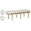 Banc rembourré en similicuir Landon Boutis-328055108-270568447
