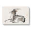 Elk by Kono Bairei - Wrapped Canvas-55315844