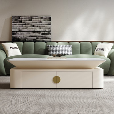 Cream-style creative SLATE end table