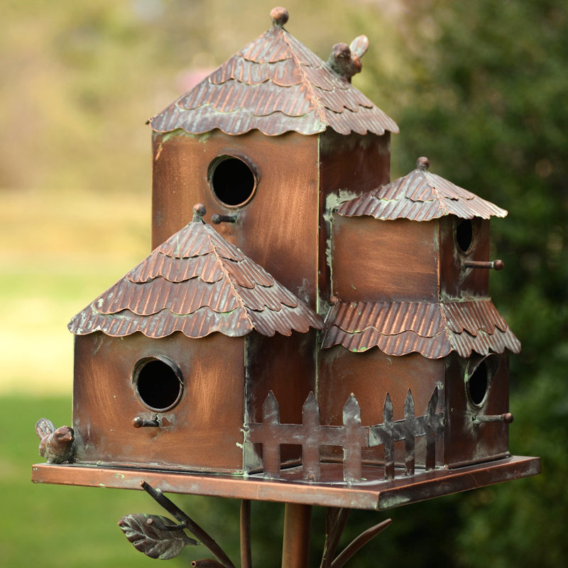 Maisonnette multi-oiseaux Tovmas "Plumsteadville" 74 po x 14 po x 13 po