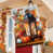 Automne orange/brun