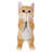Playing Tabby Kitten Statue