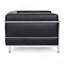 Fauteuil Petit Modele noir grain