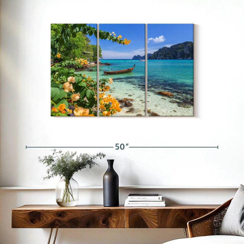 Gillard Ko Phi Phi Beach Scenery, 24" H x 38" W